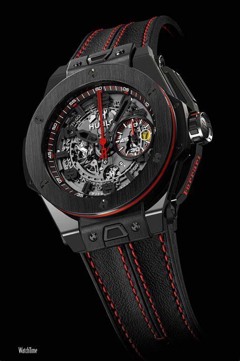 hublot ferrari transparent watch price|Hublot big bang bezel.